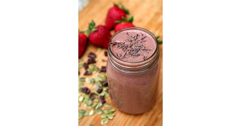 Chocolate Strawberry Banana Better Sex Smoothie Low Carb Breakfasts