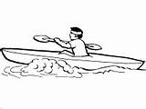 Kayak Transportation Water Coloring Pages sketch template
