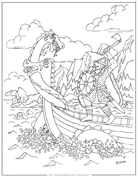 viking coloring pages  getcoloringscom  printable colorings