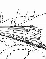Train Coloring Pages Railroad Freight Drawing Trains Real Color Model Awesome Caboose Printable Colorluna Bnsf Passenger Csx Template Getdrawings Getcolorings sketch template