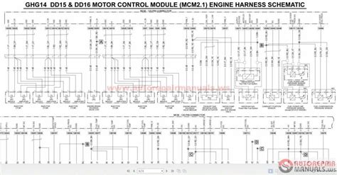 detroit wiring diagrams  diesel series  ecm diagram detroit diesel electrical wiring