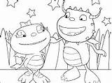 Henry Hugglemonster Coloring Games Pages Kids Summer Getcolorings sketch template