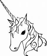 Unicorn Coloring Pages Winged Cliparts Computer Designs Use sketch template