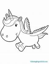 Coloring Unicorn Pages Cute Unicorns Head Kids Beanie Boo Cartoon Baby Colouring Common Cut Loon Paste Drawing Print Flying Pdf sketch template