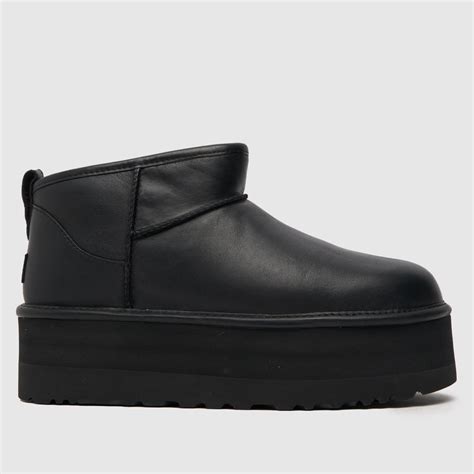 ugg black ultra mini platform boots shoefreak