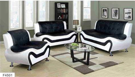 black white ceccina modern leather sofa loveseat  chair
