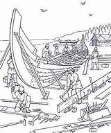 Nephi Ship Coloring Builds Viking Building Pages Kids Boat Colouring Sheets Technology Norway Cereal Box Drawing Needed Help Use History sketch template