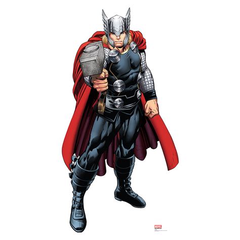 Thor Marvel Avengers Assemble Lifesize Cardboard Cutout