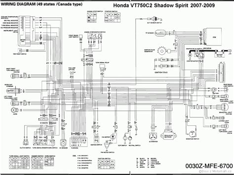 honda shadow ace  wiring diagram  vtcdd wiring question honda shadow forums