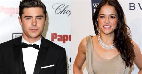 Zac Efron And Michelle Rodriguez Dating Pair Get Steamy On Holiday In