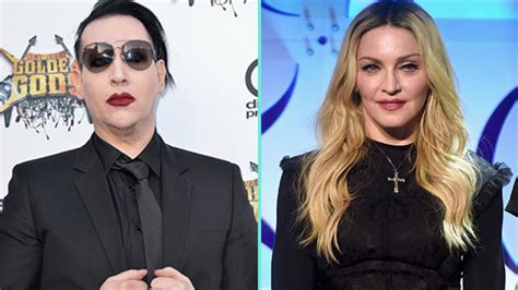 Marilyn Manson Wants To Have Sex With Madonna She Looks