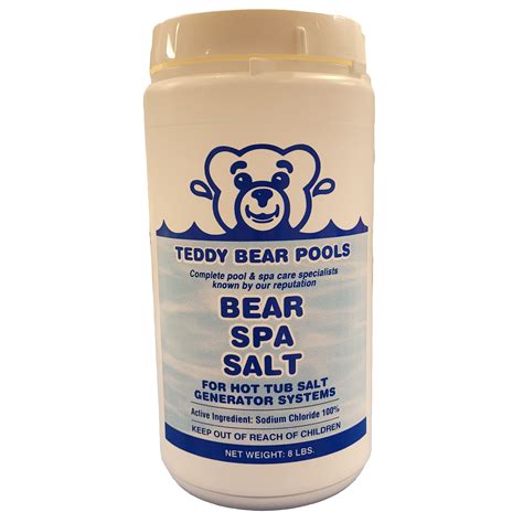 bear spa salt lbs teddy bear pools  spas