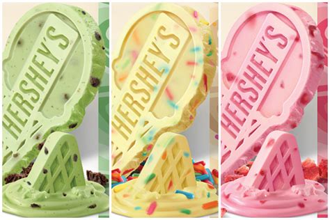 hersheys    ice cream inspired candy bars