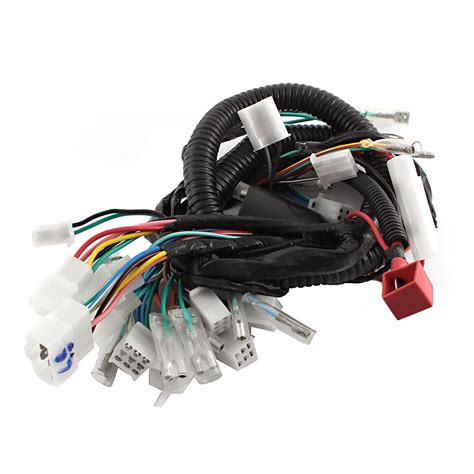 unique bargains motorcycle ultima complete system electrical main wiring harness  gs