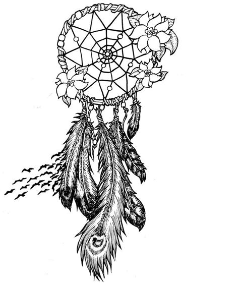 images  dreamcatcher coloring pages  adults