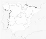 Spain Map Regions Coloring Printable Categories sketch template