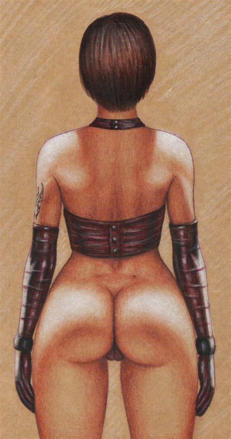 officer chambers bottomless in leather by edithemad