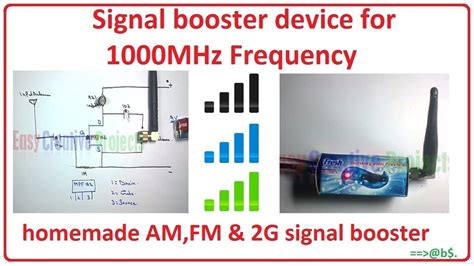 homemade cell phone signal booster circuit diagram  bios