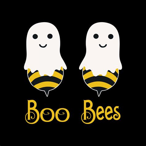 Boo Bees Svg Boo Bees Boo Bees Png