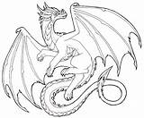 Dragon Drawing Drawings Flying Line Cool Clipart Outlines Outline Coloring Easy Pages Realistic Tail Cliparts Lineart Dragons Draw Awesome Library sketch template