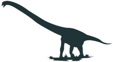 dinosaur silhouette brontosaurus  png