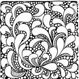 Floo Mooka Bit Little Wildness Zentangle Pattern Patterns sketch template