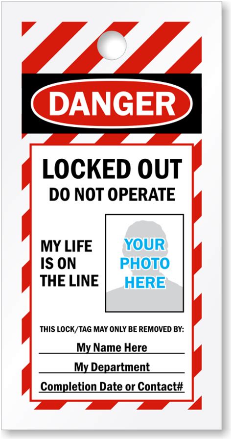 design  print   lockout tags   lockouttagcom