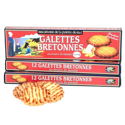 bretonische kekse galettes nature er set