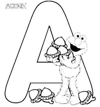 elmo alphabet coloring pages home sketch coloring page