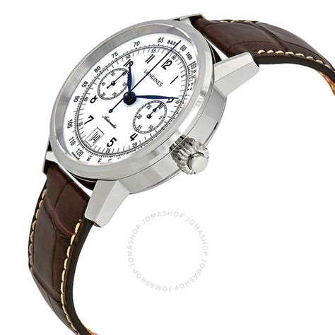 Longines Heritage Chronograph White Dial Men S Watch L28004234