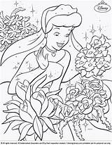 Coloring Disney Pages Princesses Princess Sheets Fun Colouring Sheet Girls Printables Spring Library Printable Favorite Flower Visit Cinderella Seasons sketch template