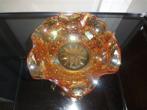 Antiques Atlas Vintage Carnival Glass Bowl