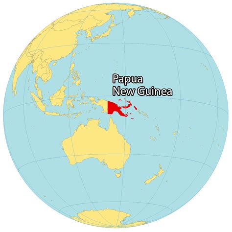 papua  guinea map gis geography