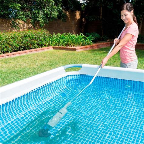 intex rechargeable hand held vacuum cleaner  swimming pools spas