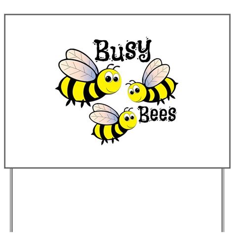 busy bees yard sign  windmill