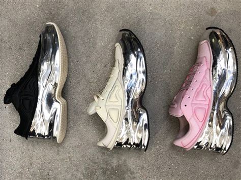 raf simons adidas ozweego metallic silver release date sneaker bar detroit