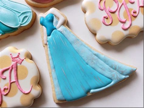 lovely disney princess dress cookies   princess cookies disney wedding cake bear cookies
