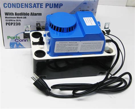 air conditioning  volt condensate removal pump  safety switch  alarm  lift walmart