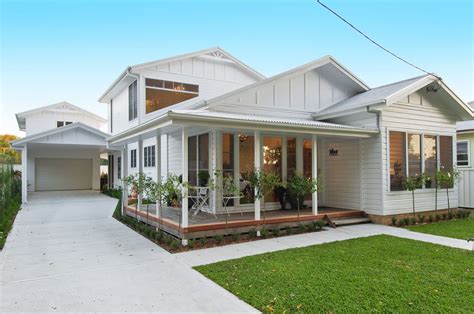 great white exterior    family home australian homes house design residential