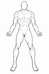 Template Outline Superhero Body Face Drawing Male Clipart Mini Cliparts Library Figure Heromachine Head Clip sketch template