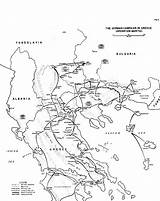 German Metaxas Greek Campaign Map Greece 1941 Operation Marita Balkan Wwii Line Maps Military Feldgrau Army Balkans Sized Original sketch template