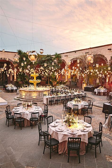 A Candle Filled Wedding Inspired By The Historic Mexican Setting