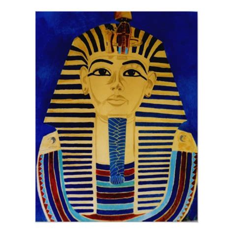 King Tut Tutankhamun Ancient Egypt Art Print Uk
