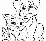 Coloring Pet Pages Animals Pets Color Getcolorings Printable Getdrawings Print sketch template