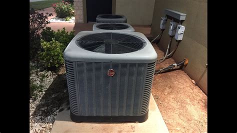 rheem classic central air conditioners running youtube