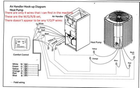 comfort control  honeywell heat pump thermostat wiring diagram