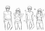 Gain Weight Together Anime Deviantart Girl Fat Comic Male Bellies Deviant Template sketch template