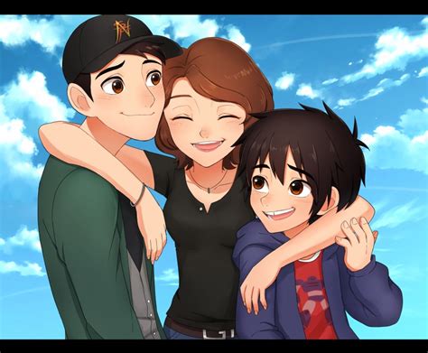 Tadashi Aunt Cass And Hiro Big Hero 6 Fan Art 38466526