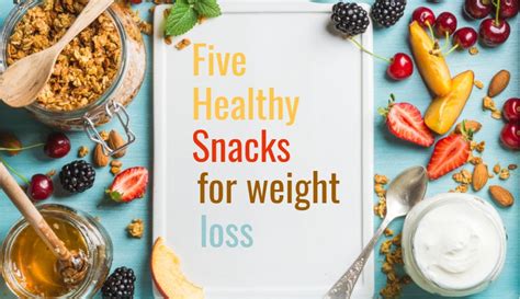 5 Healthy Snacks For Weight Loss To Satisfy Your Cravings