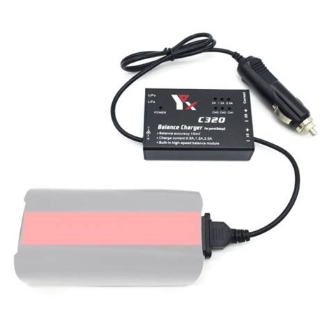 car charger fast balance battery charge  parrot bebop  rc
